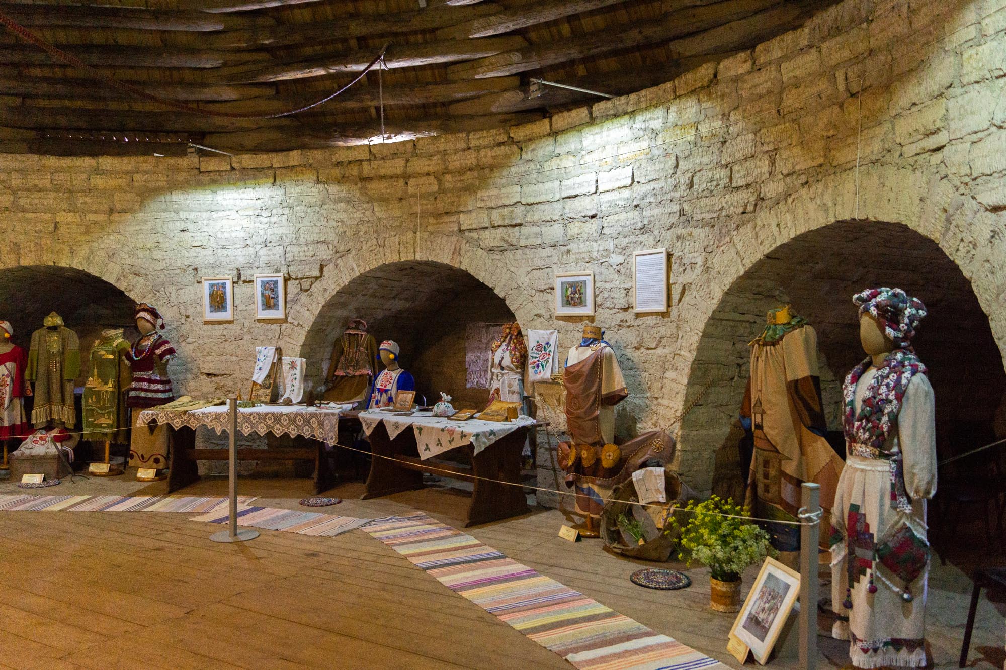 Старая Ладога, экспозиция в башне Старая Ладога, экспозиция в башне