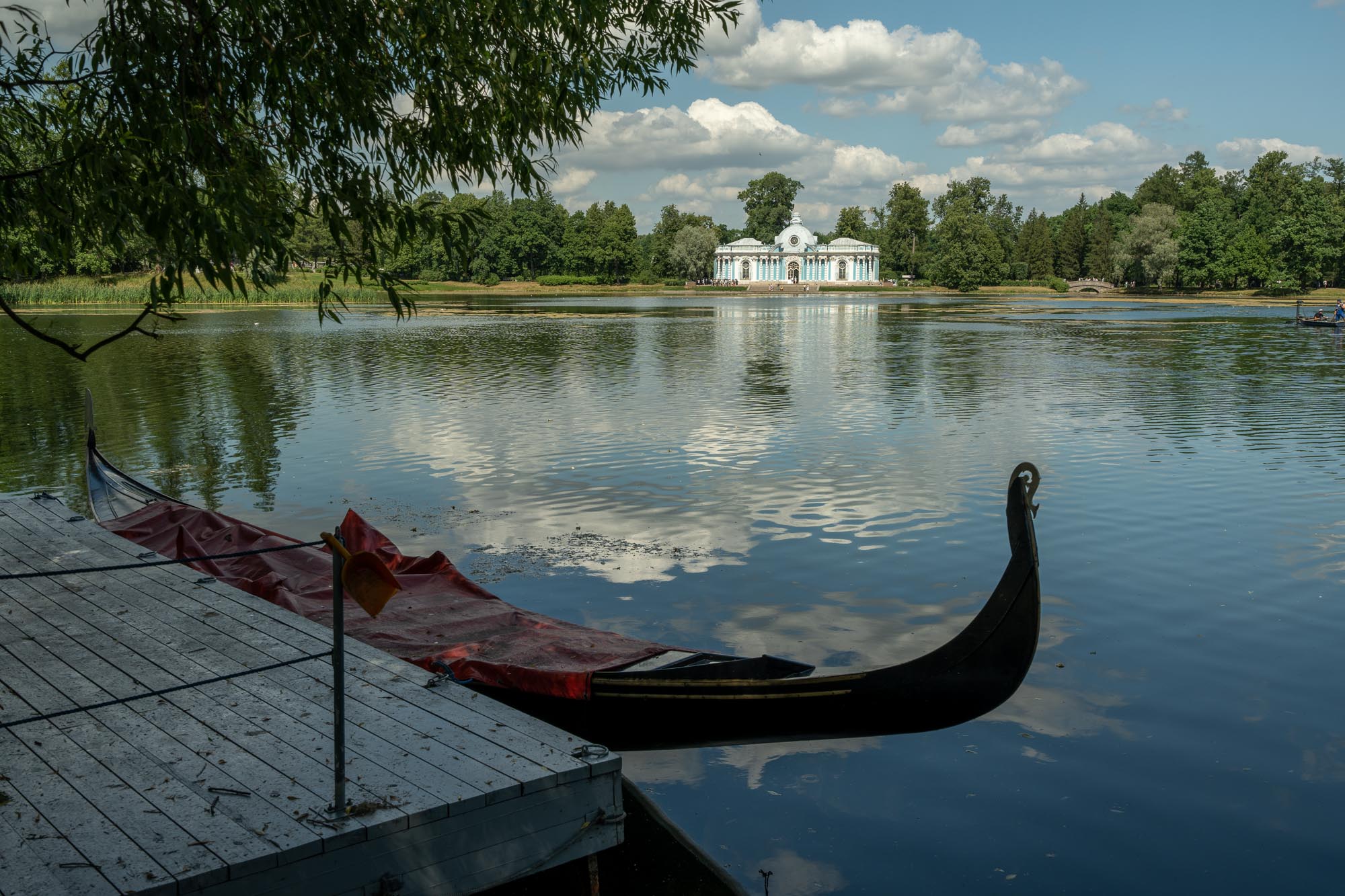 Венецианская гондола в Царском Селе