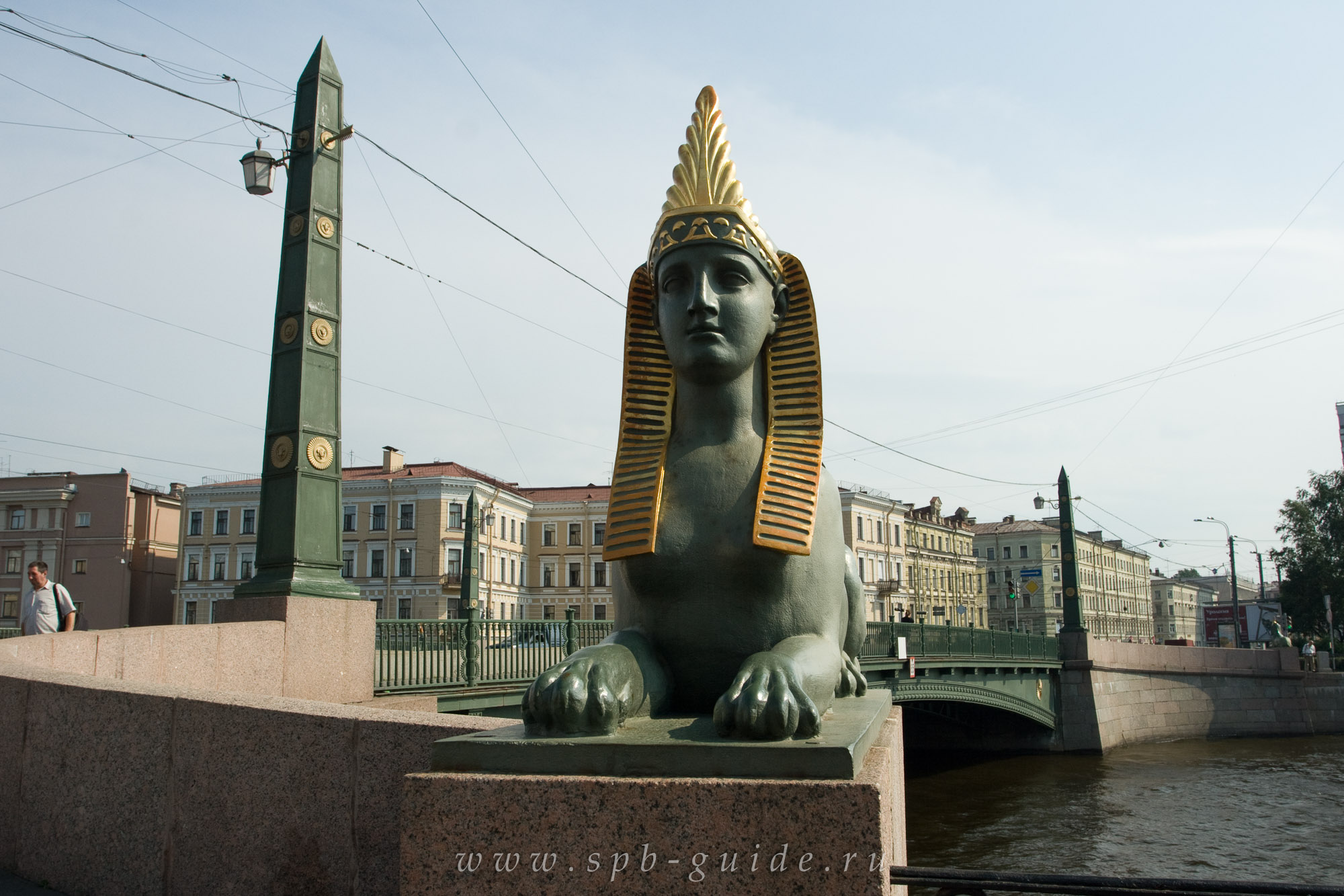 Сфинкс на Египетском мосту Сфинкс на Египетском мосту